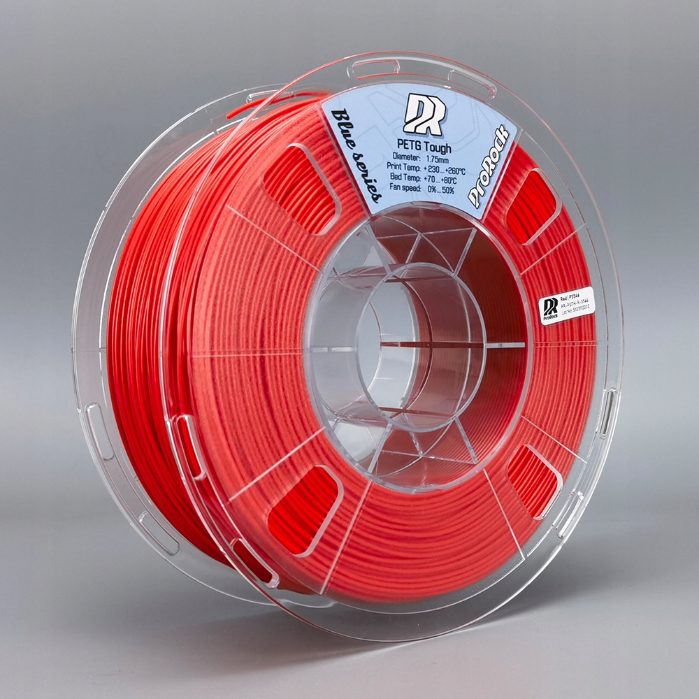 Filament ProRock PLA Czerwony (RED)