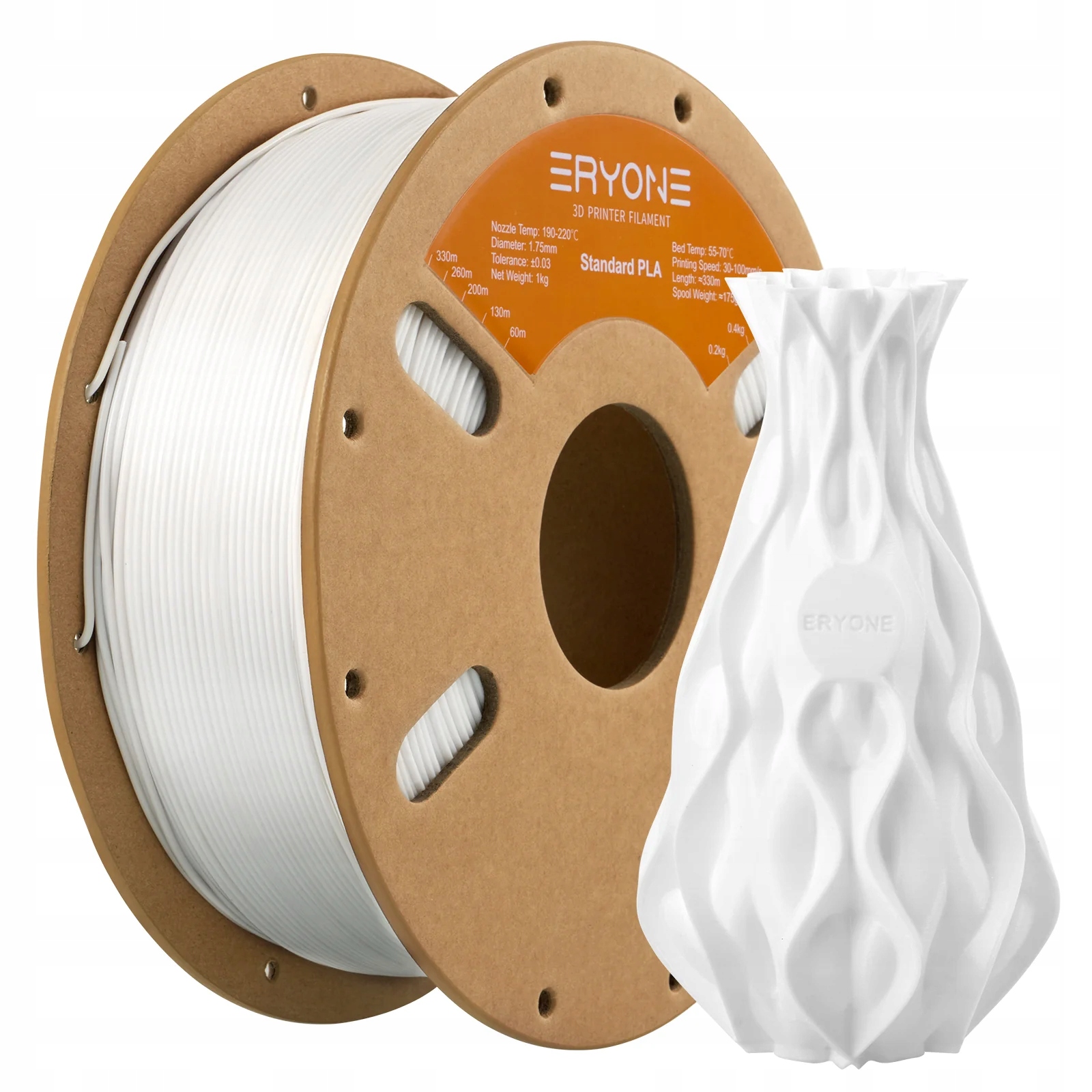 Filament ERYONE PLA Biały (WHITE)