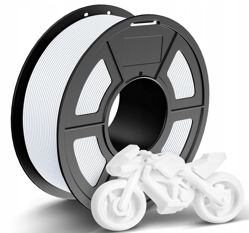 Filament TECBEARS PETG Biały Matowy (WHITE MATTE)