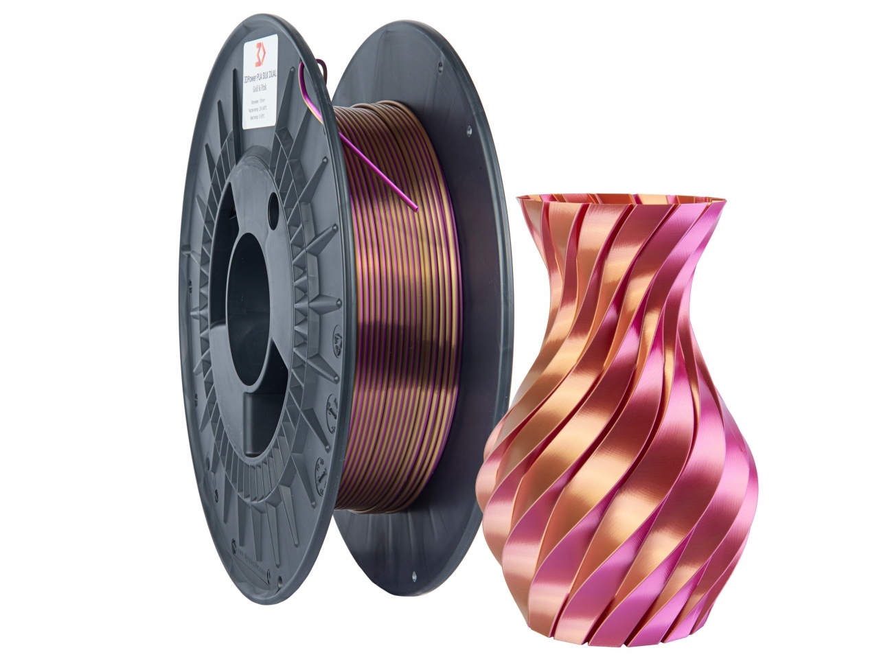 Filament 3DPower PLA  Dwukolorowy Jedwabny (DUAL SILK)