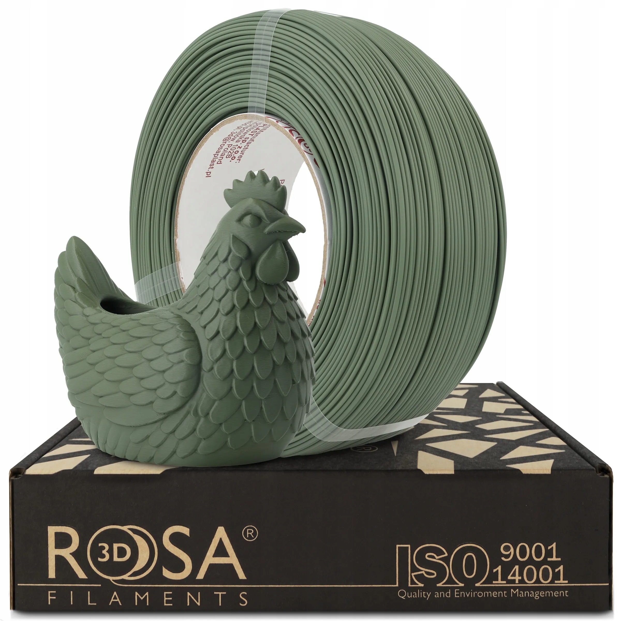 Filament ROSA 3D PLA High-Speed Zielony Matowy (GREEN MATTE)