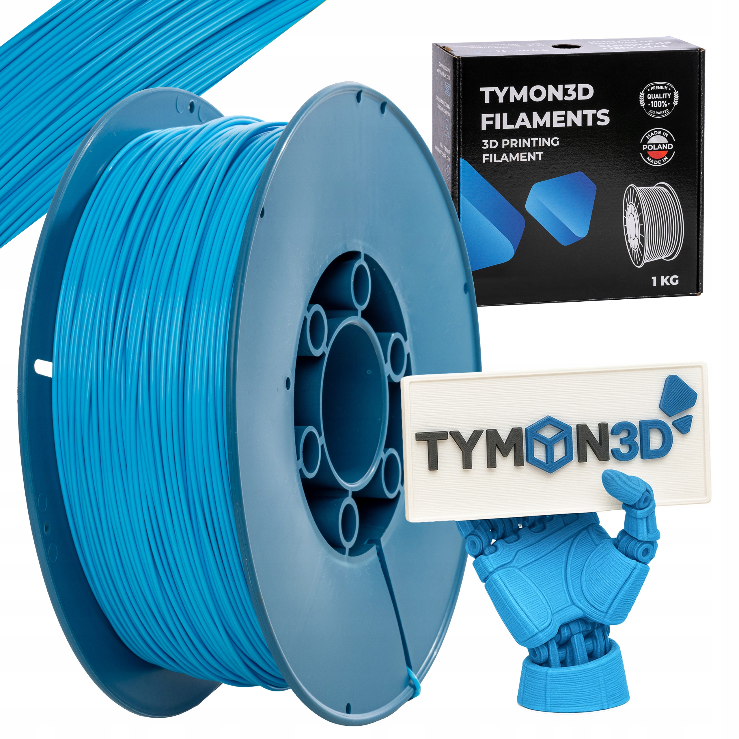 Filament Tymon3d PLA Niebieski (BLUE)