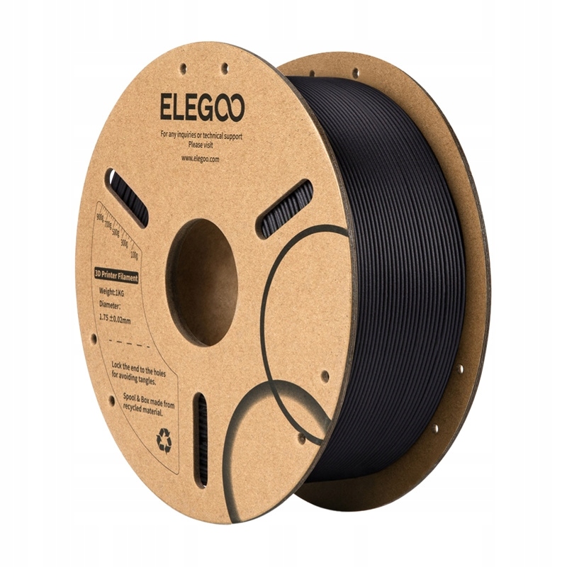 Filament Elegoo PLA-CF Czarny (BLACK)
