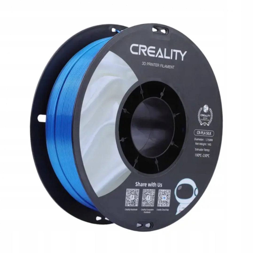 Filament Creality PLA Niebieski Jedwabny (BLUE SILK)