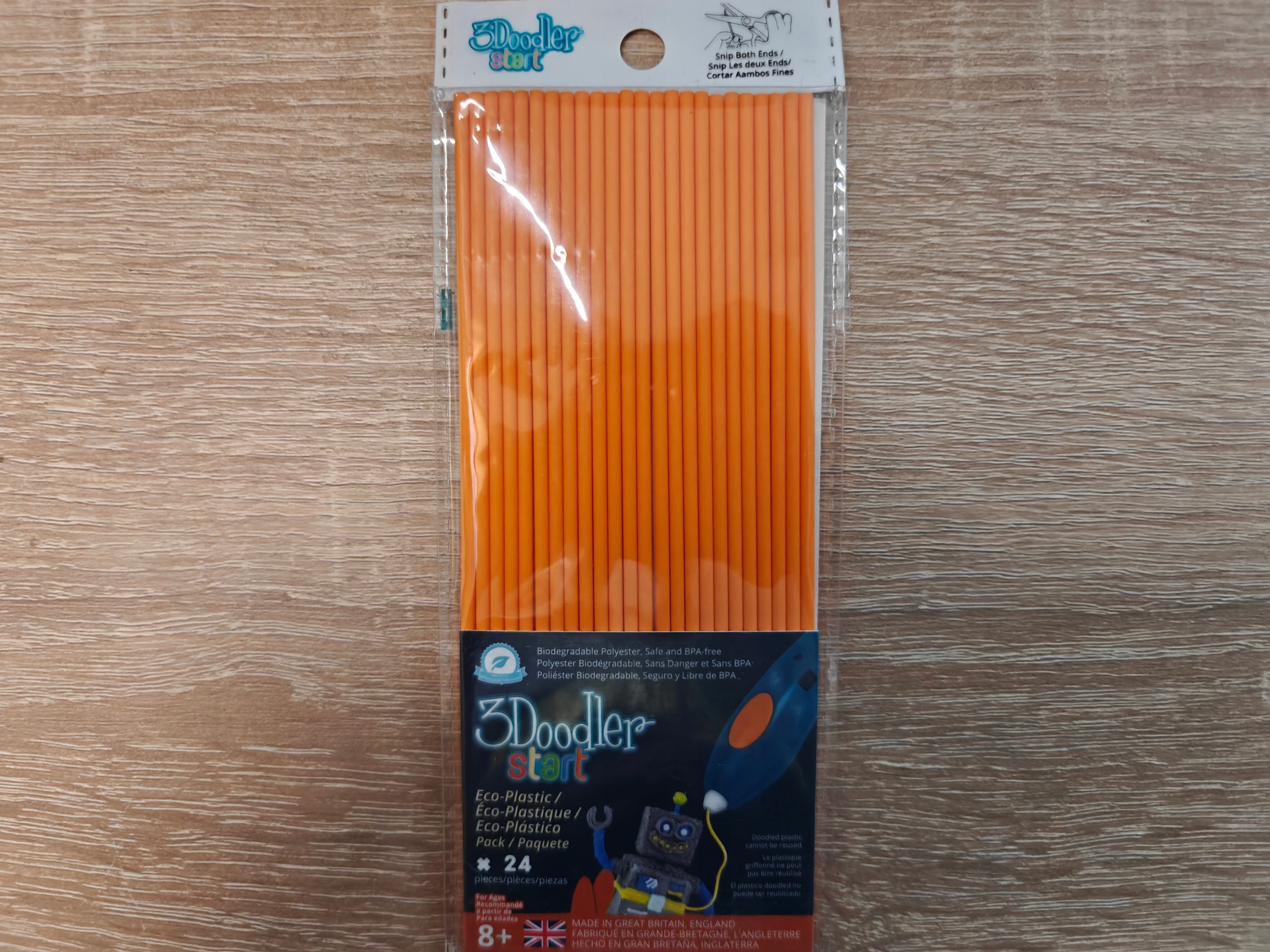 Filament 3Doodler PLA Pomarańczowy (ORANGE)