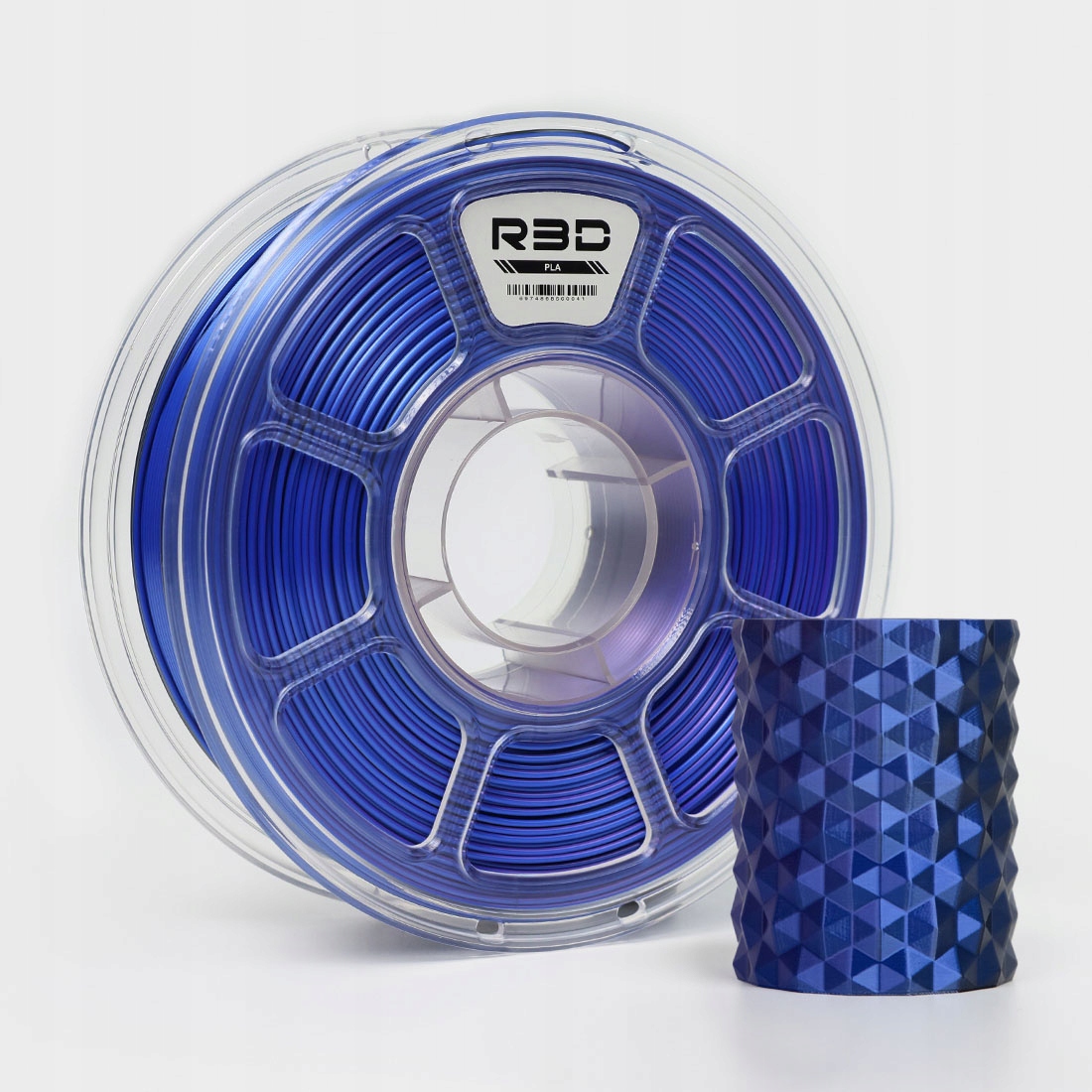 Filament null PLA  Trójkolorowy Jedwabny (TRIPLE SILK)