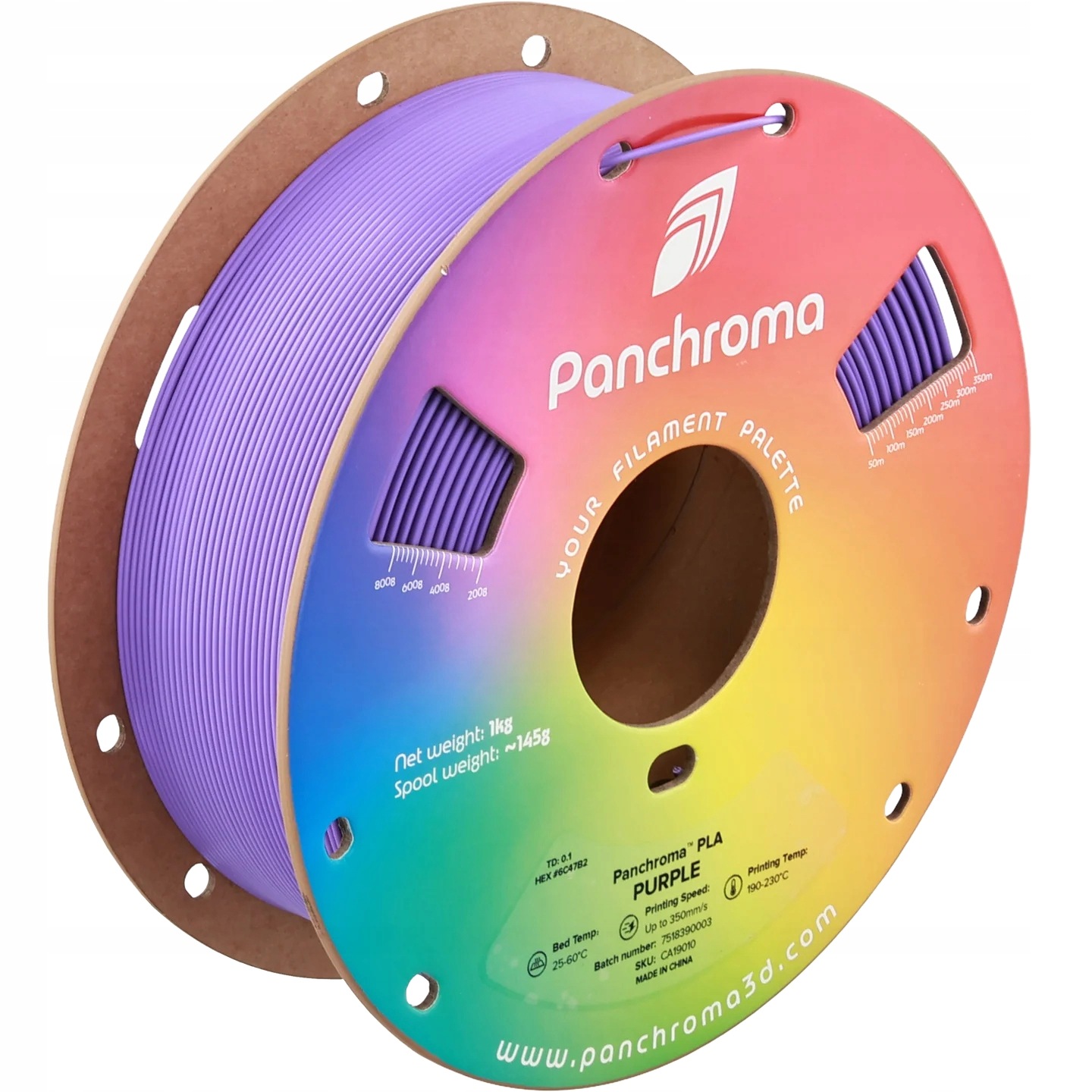 Filament Polymaker PLA Fioletowy (PURPLE)