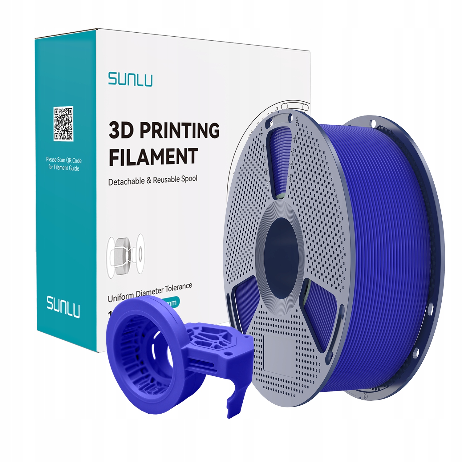 Filament SUNLU PETG High-Speed Niebieski Matowy (BLUE MATTE)