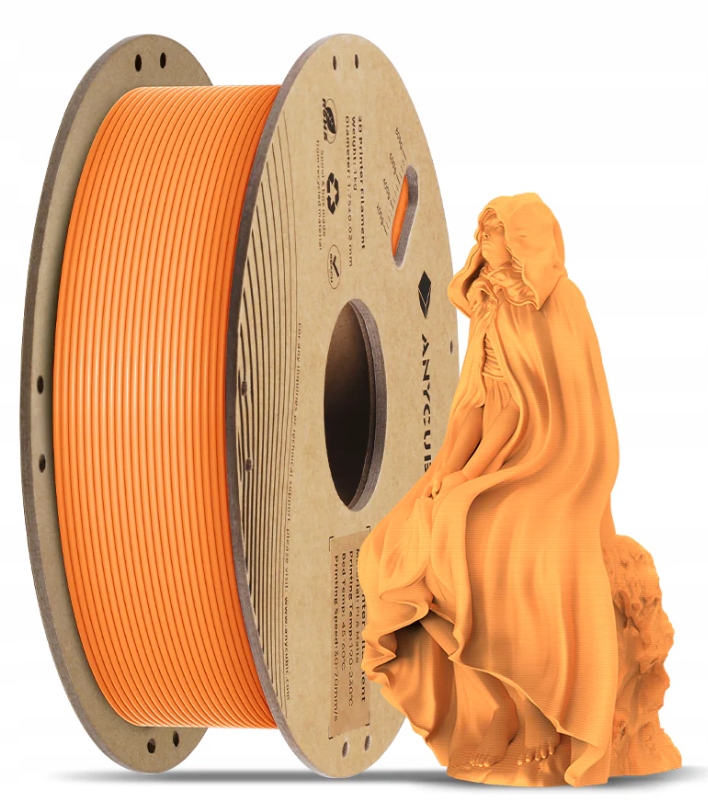 Filament ANYCUBIC PLA Pomarańczowy Matowy (ORANGE MATTE)