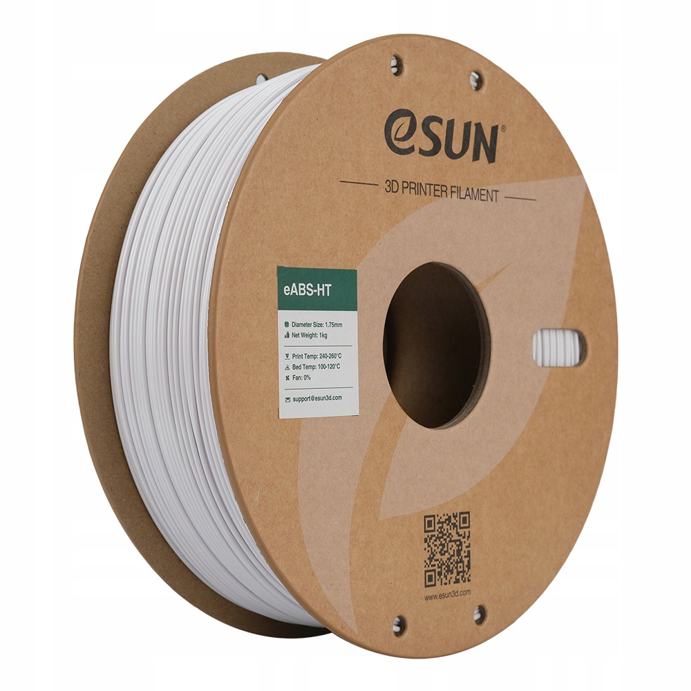Filament eSUN ABS Biały (WHITE)