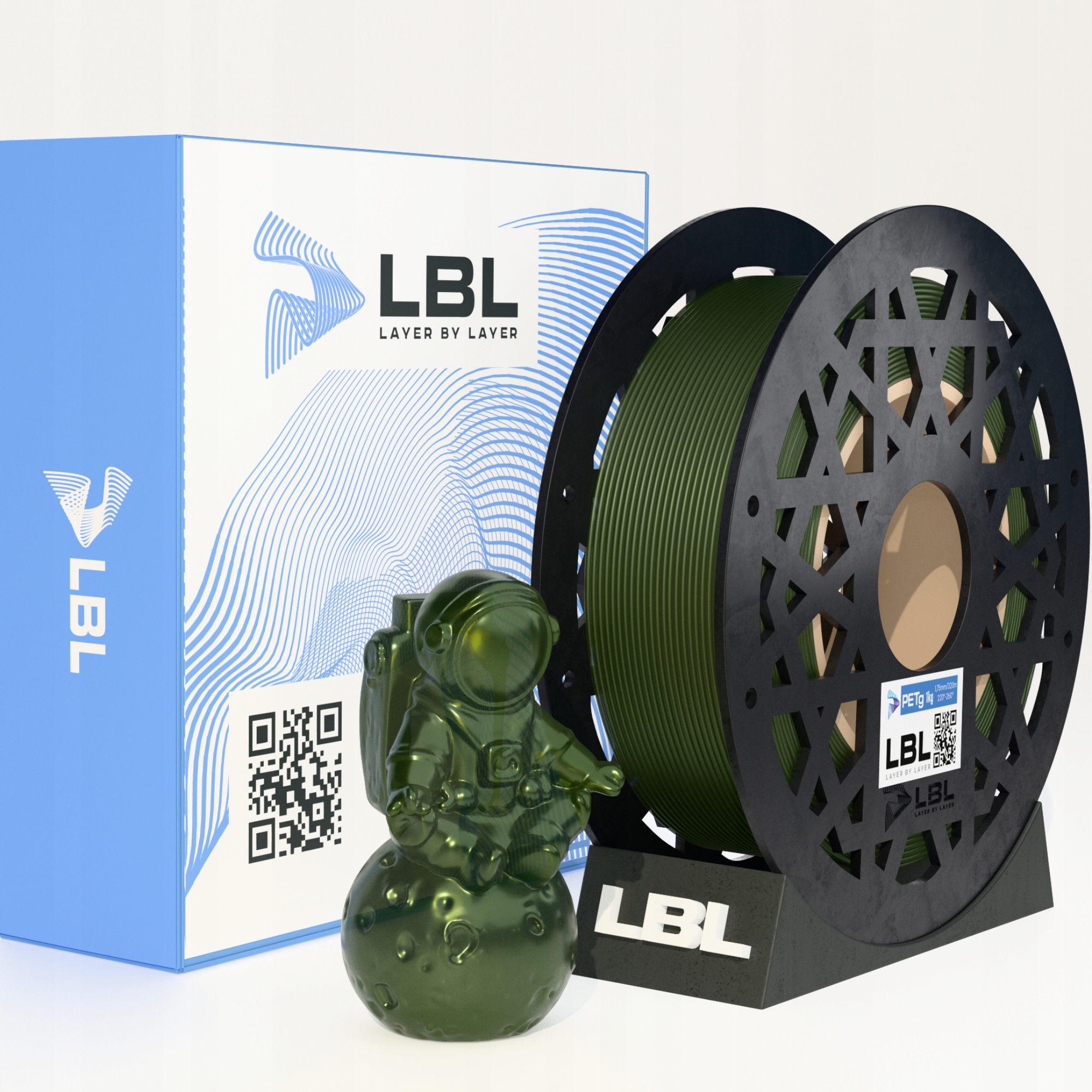 Filament null PETG Zielony (GREEN)