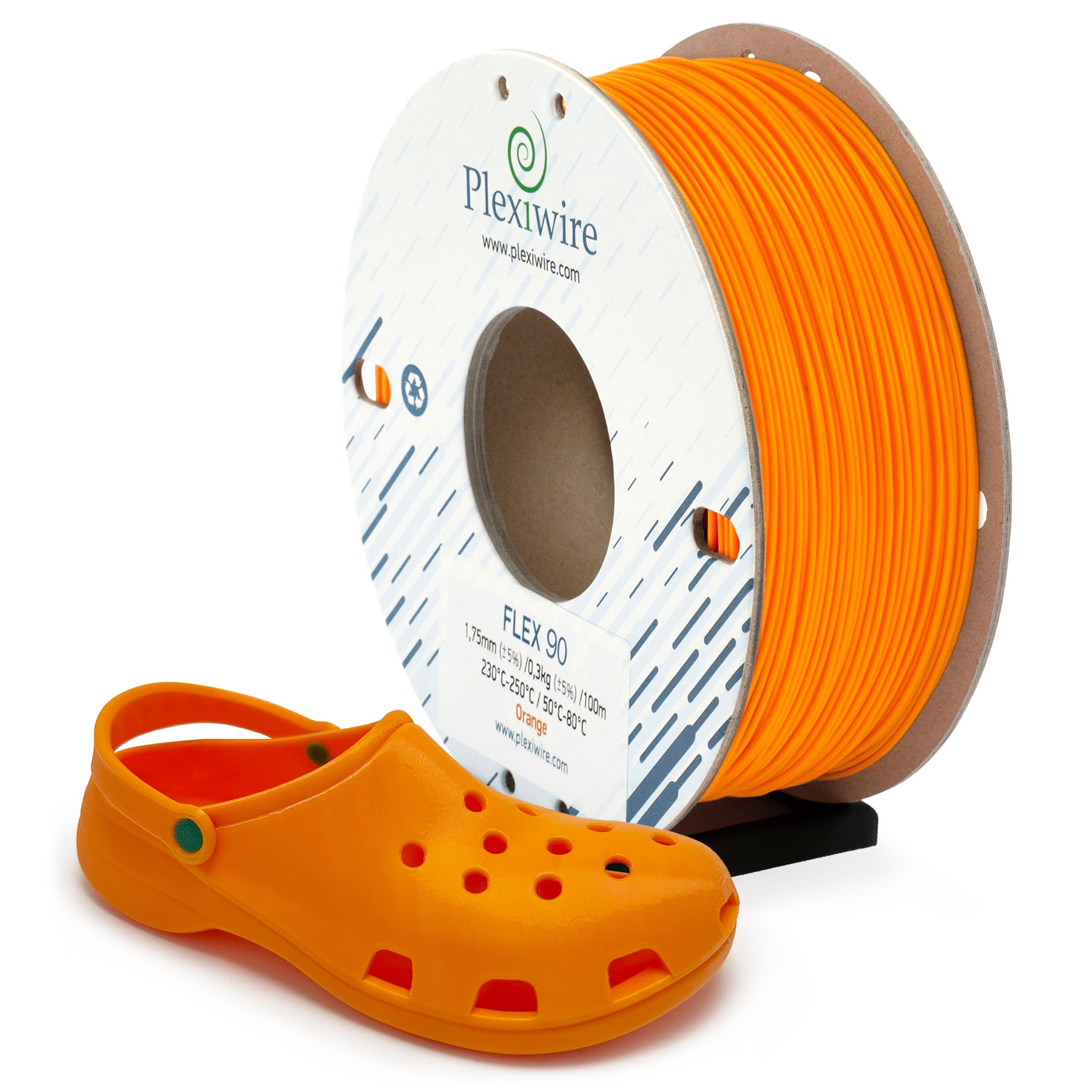 Filament Plexiwire TPU Pomarańczowy (ORANGE)
