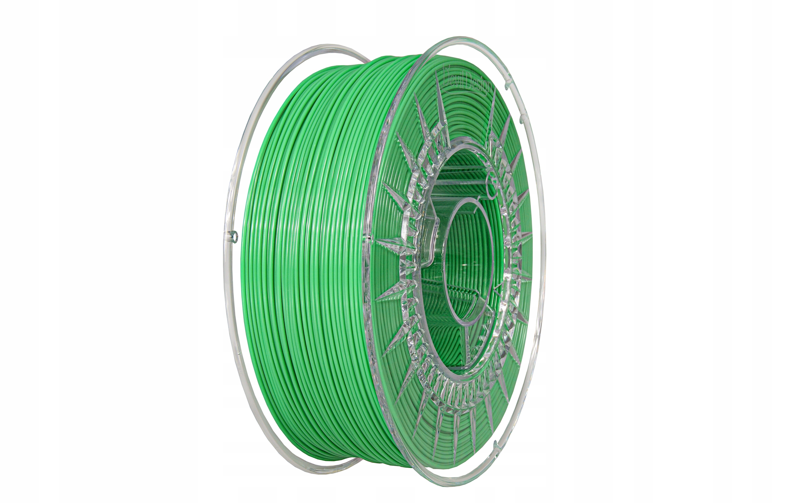 Filament DEVIL DESIGN PETG Zielony Przezroczysty (GREEN TRANSPARENT)