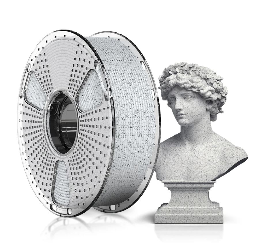 Filament SUNLU PLA Szary Teksturowany (GRAY TEXTURED)