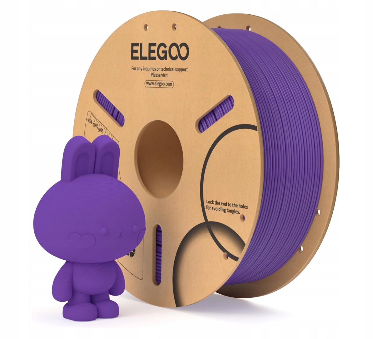 Filament null PLA Fioletowy (PURPLE)