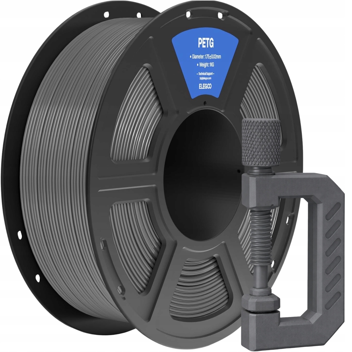 Filament Elegoo PETG Szary (GRAY)