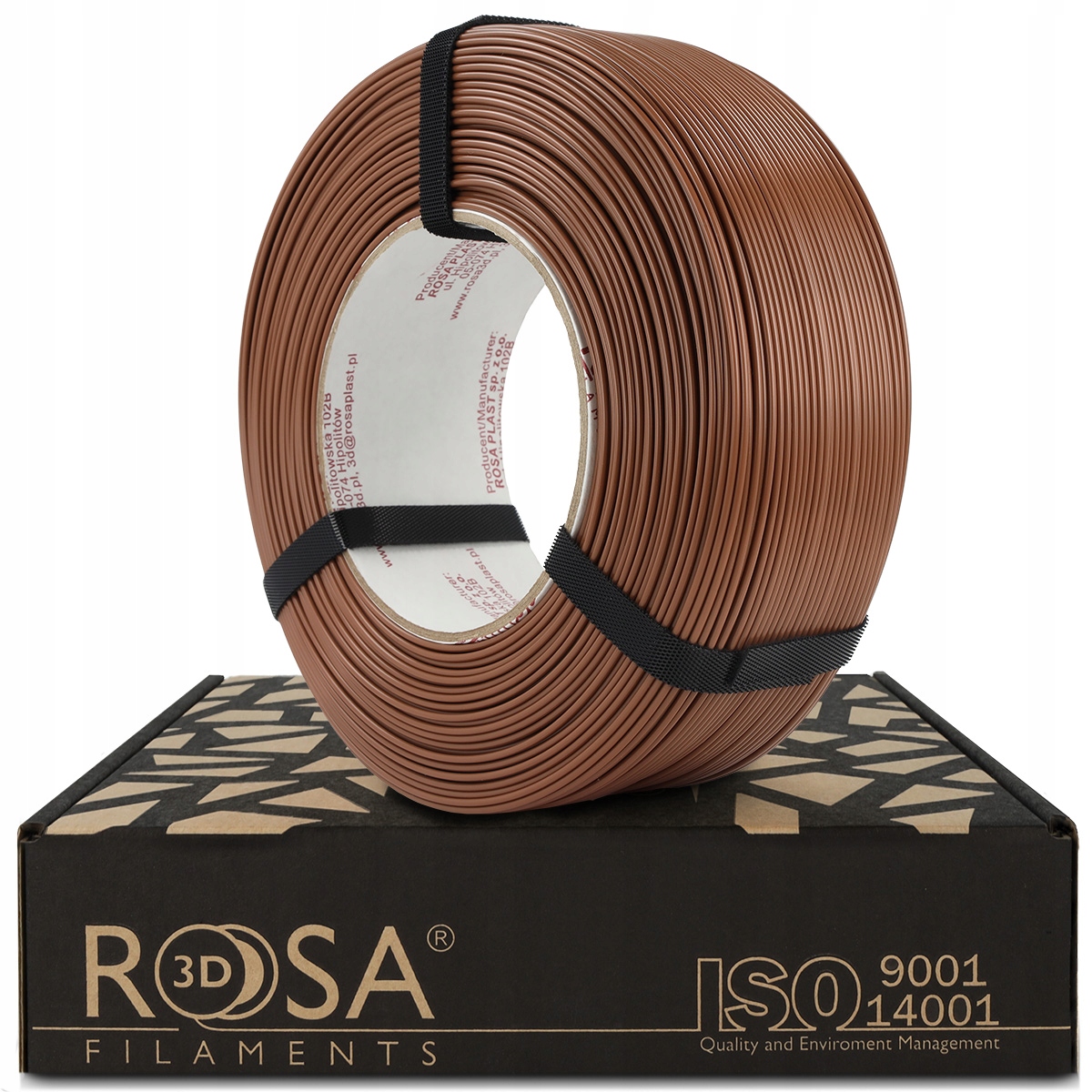 Filament ROSA 3D PLA Brązowy (BROWN)