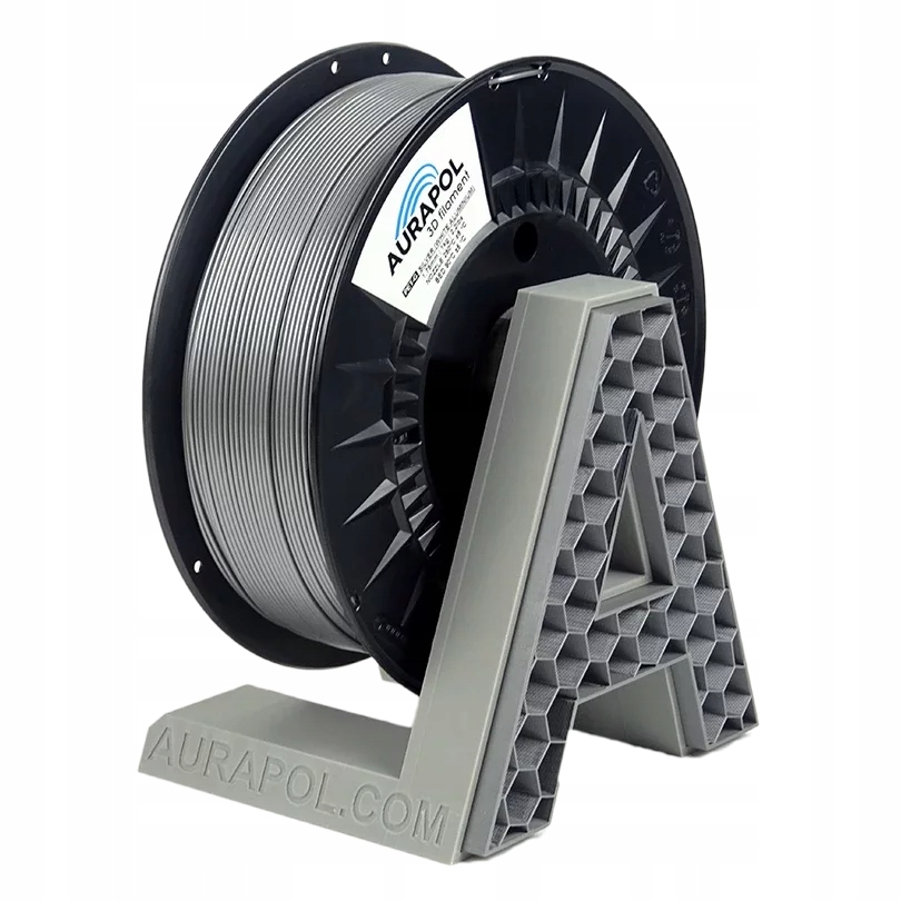 Filament Aurapol PETG Srebrny (SILVER)