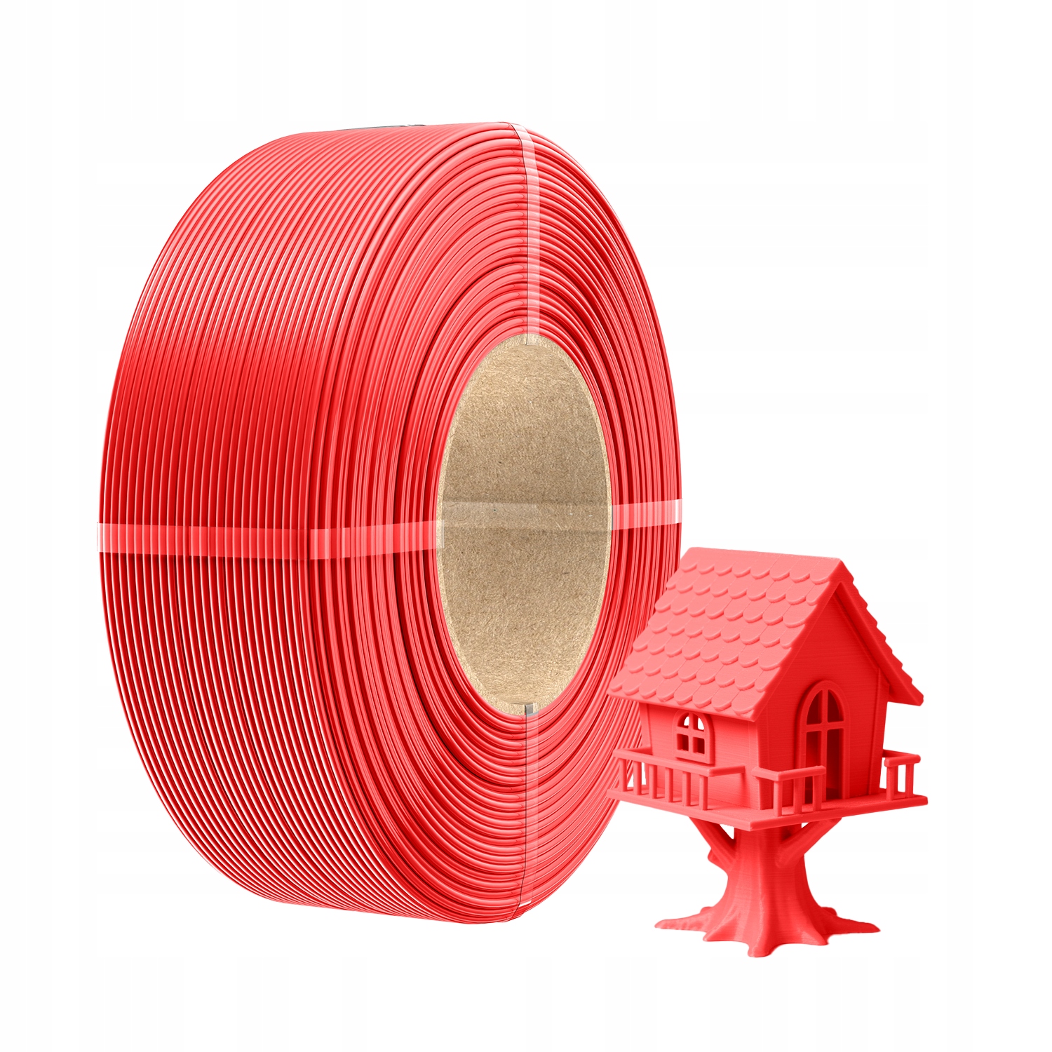 Filament SUNLU PLA Plus Czerwony (RED)