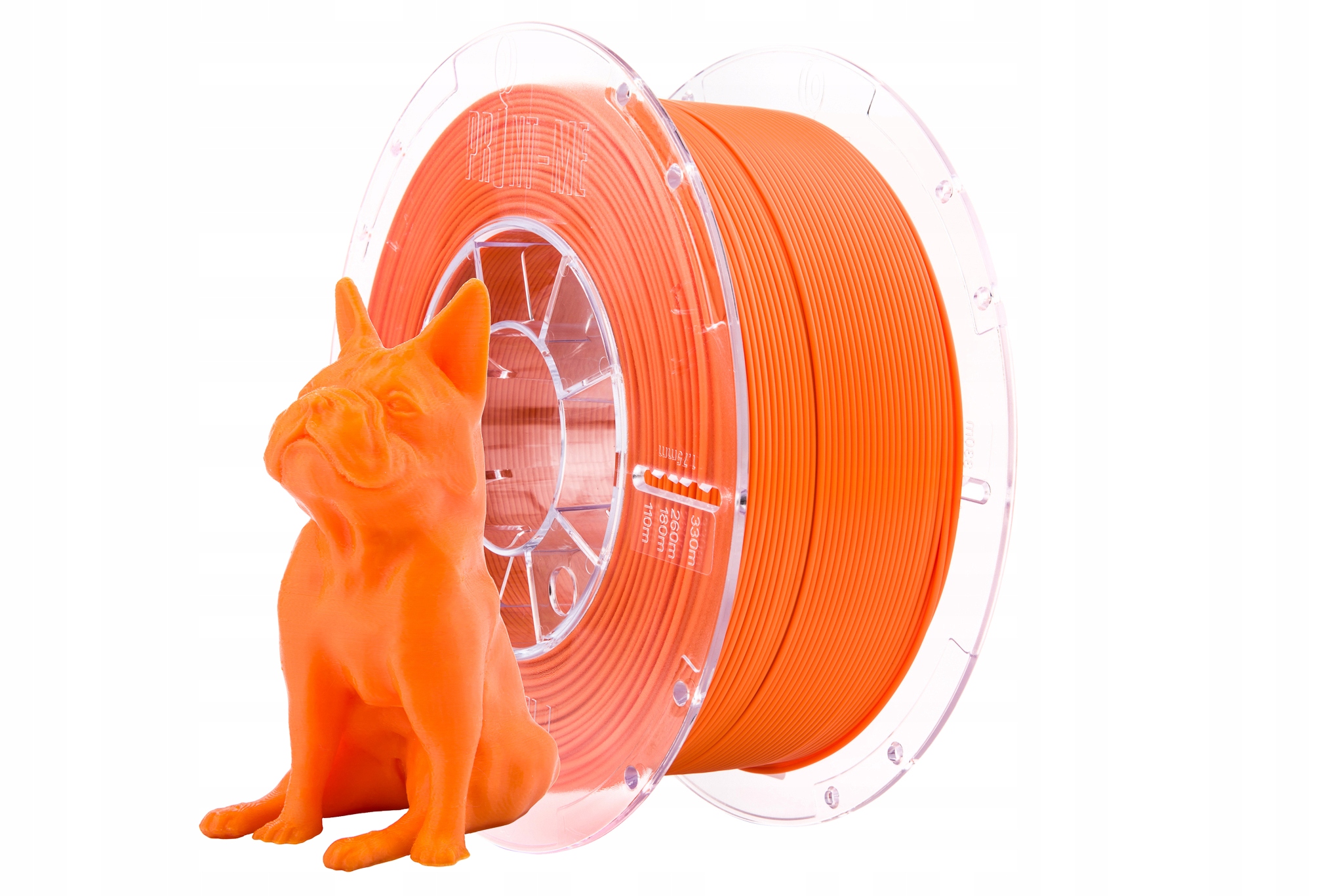 Filament Print me PLA Pomarańczowy (ORANGE)