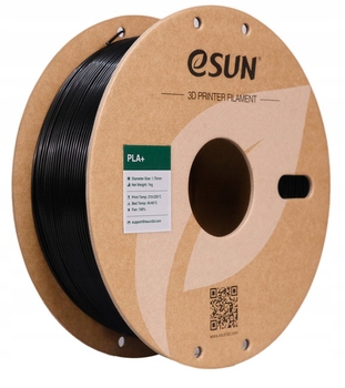 Filament eSUN PLA Plus Czarny (BLACK)