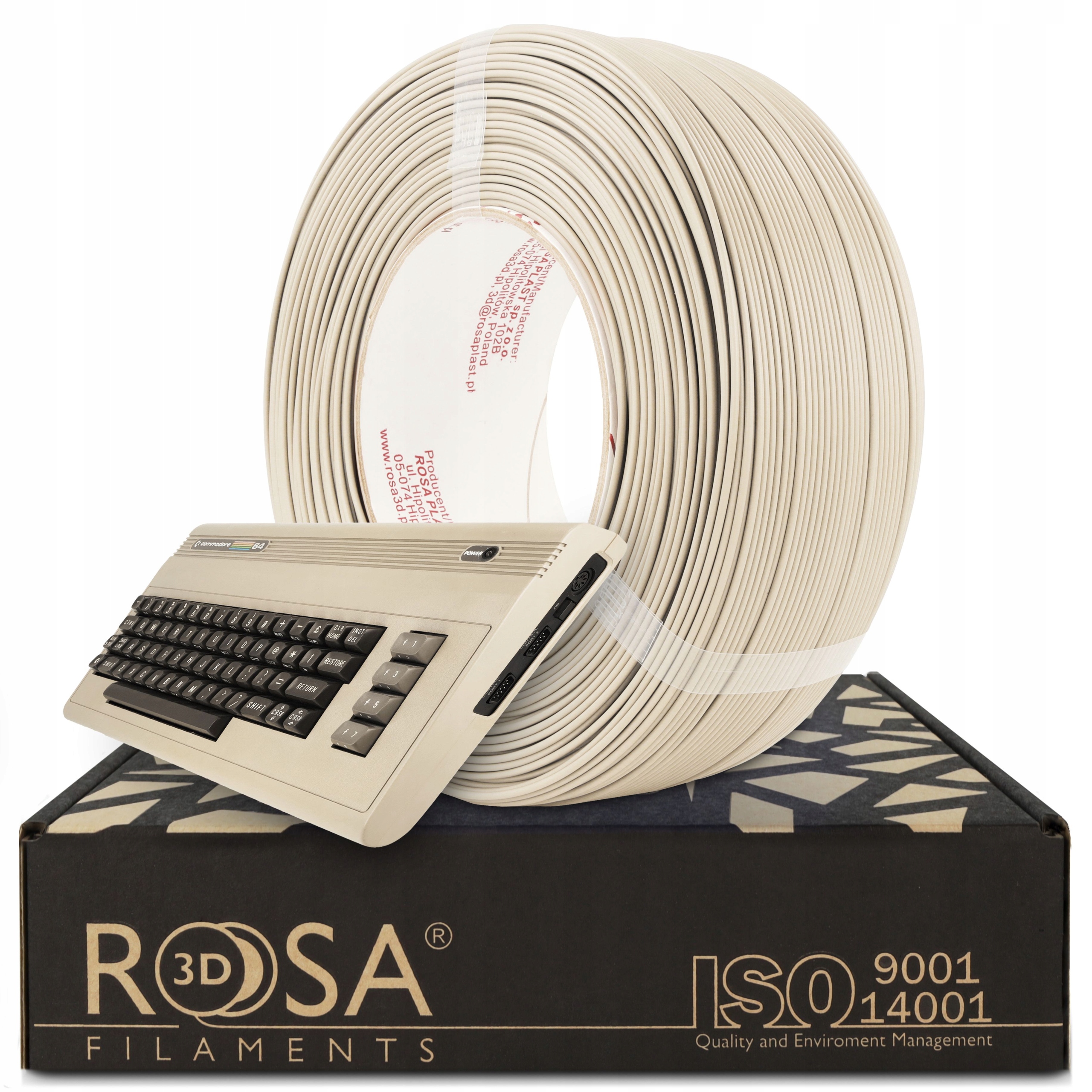 Filament ROSA 3D PLA Brązowy (BROWN)