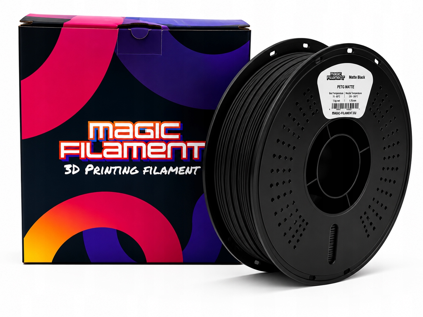 Filament Magic Filament PETG Biały Matowy (WHITE MATTE)