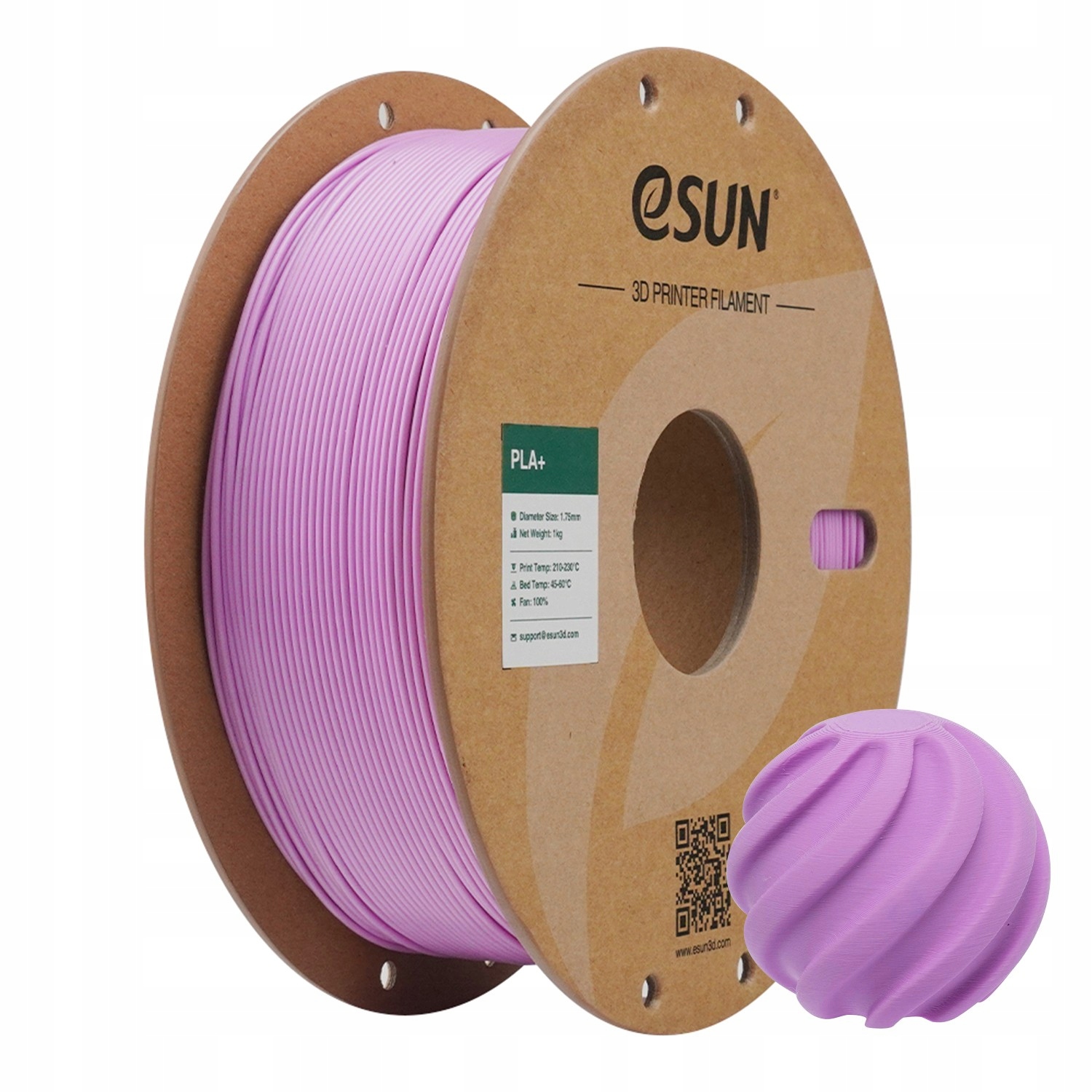 Filament eSUN PLA Plus Fioletowy (PURPLE)