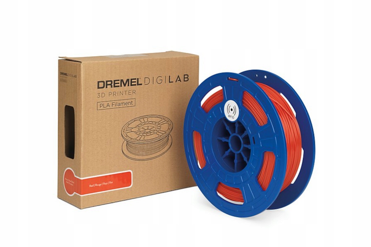 Filament Dremel PLA Czerwony (RED)