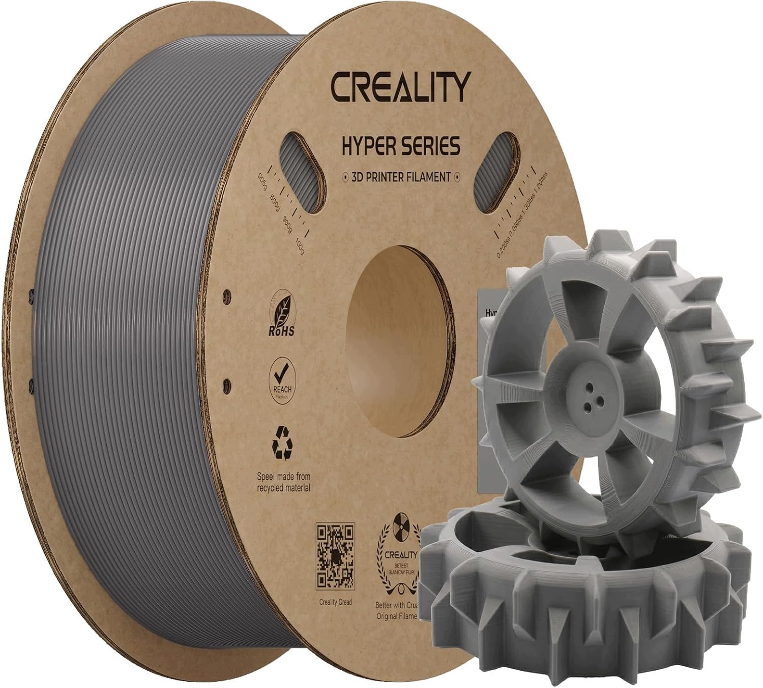 Filament 0887276220659 ABS Szary (GRAY)