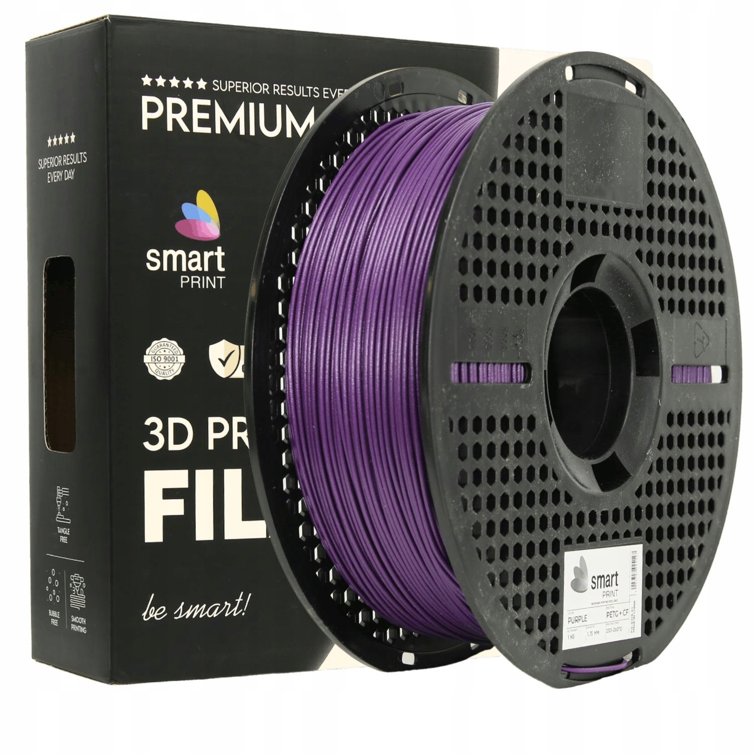 Filament Smart Print PETG-CF Plus Fioletowy (PURPLE)