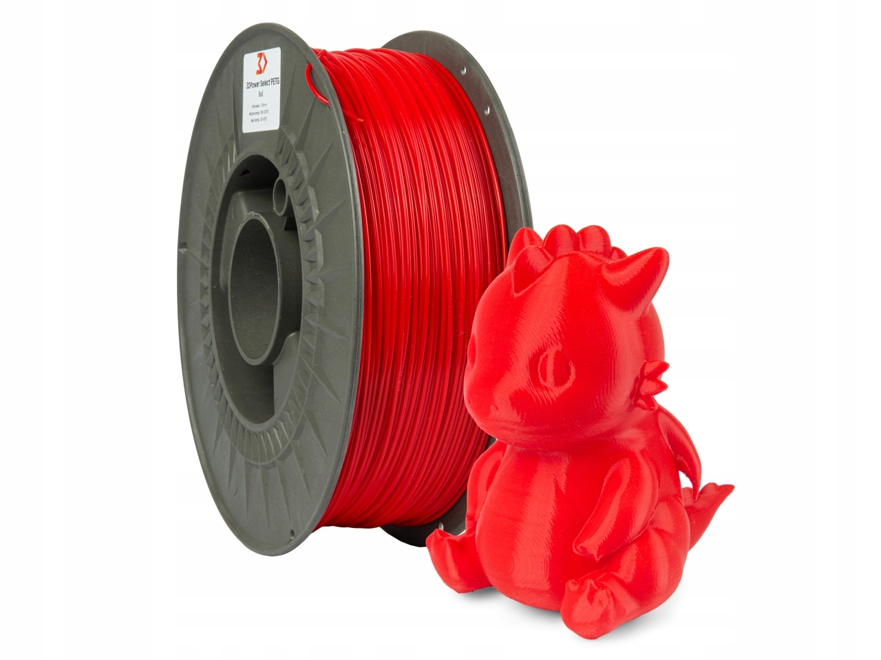 Filament 3DPower PETG Czerwony (RED)