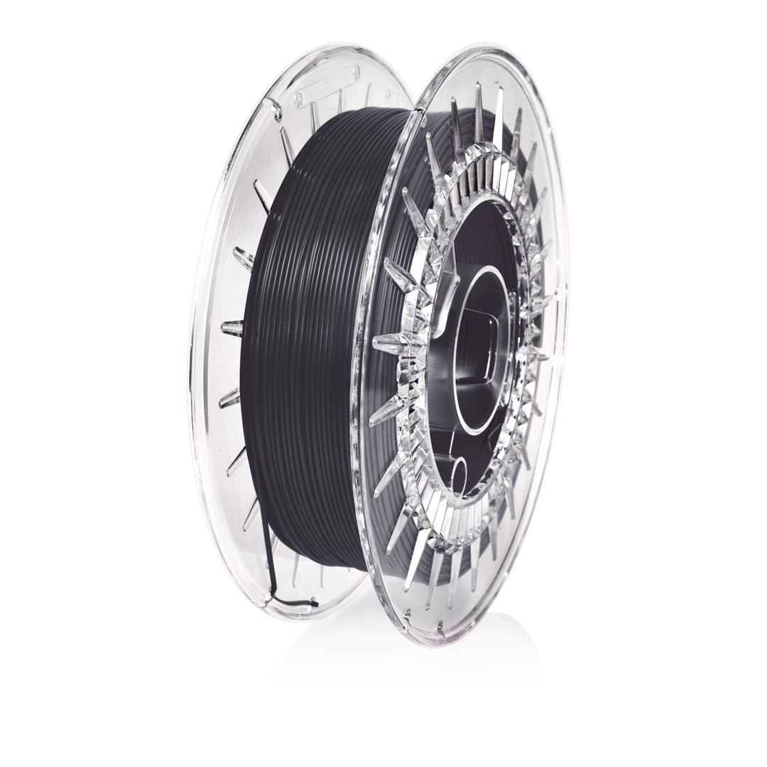 Filament ROSA 3D TPU Czarny Brokatowy/Mieniący (BLACK GLITTER)