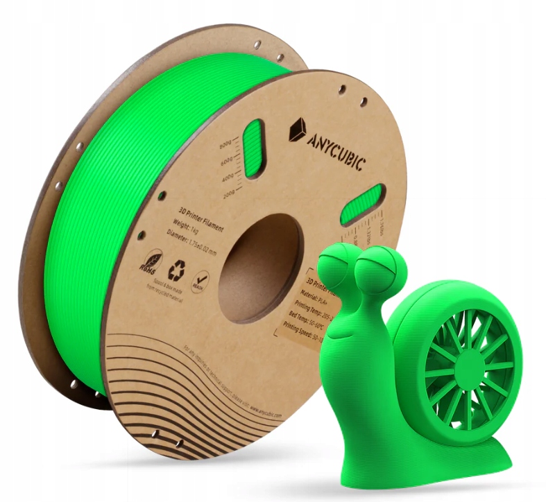 Filament ANYCUBIC PLA Plus Zielony (GREEN)