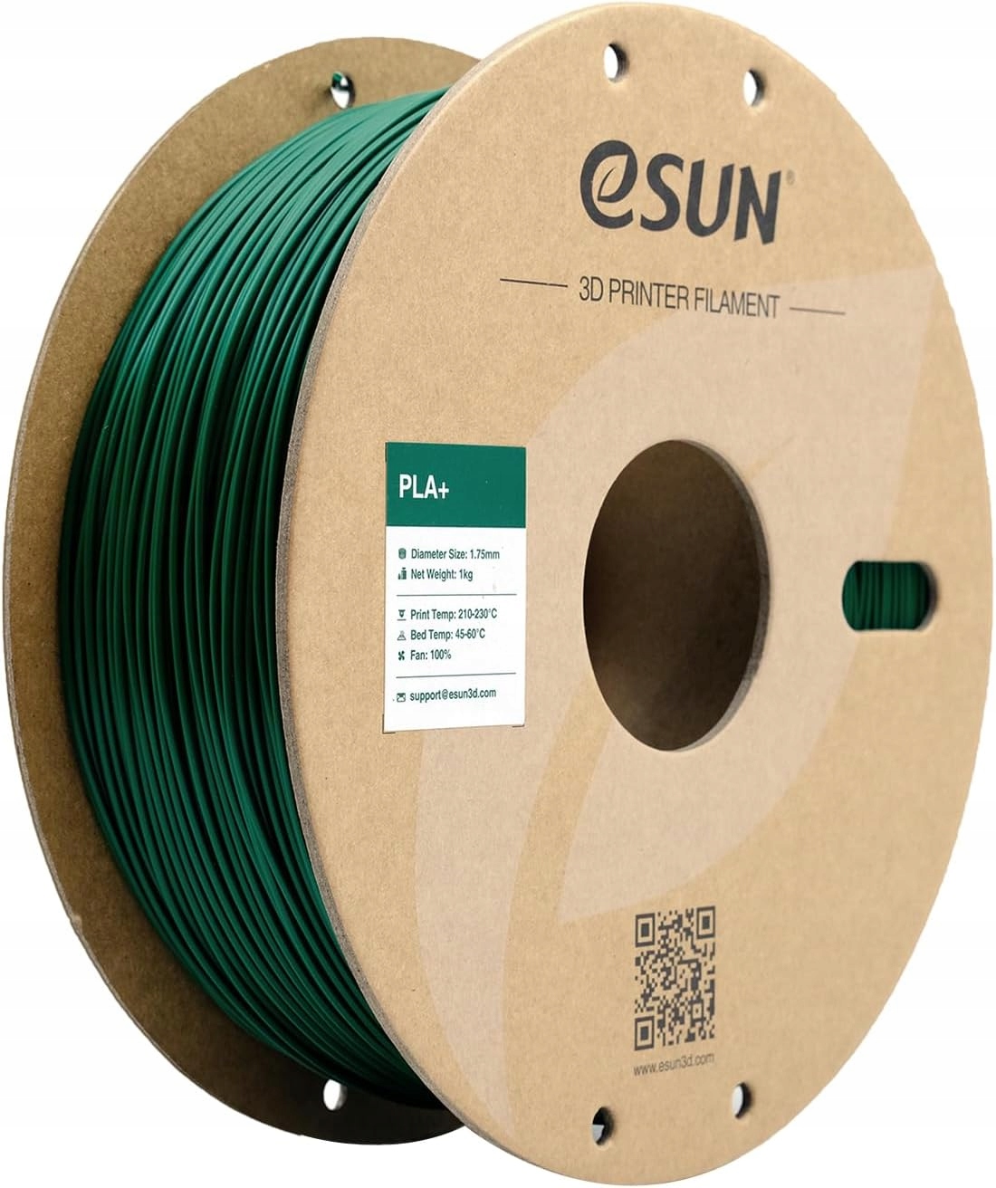 Filament eSUN ABS Plus Zielony (GREEN)