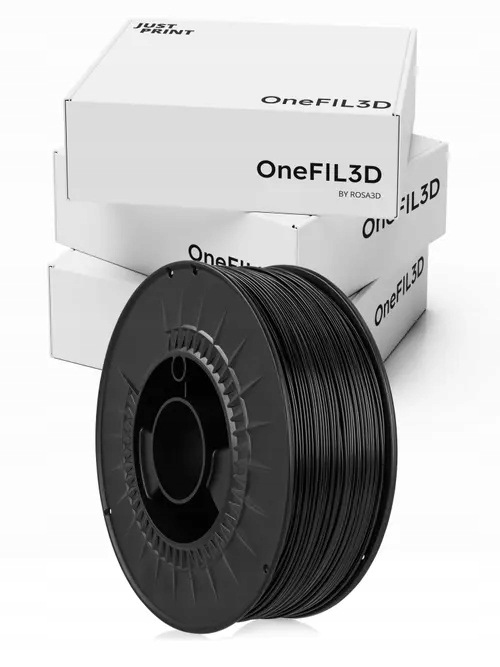 Filament ROSA 3D ABS Czarny (BLACK)