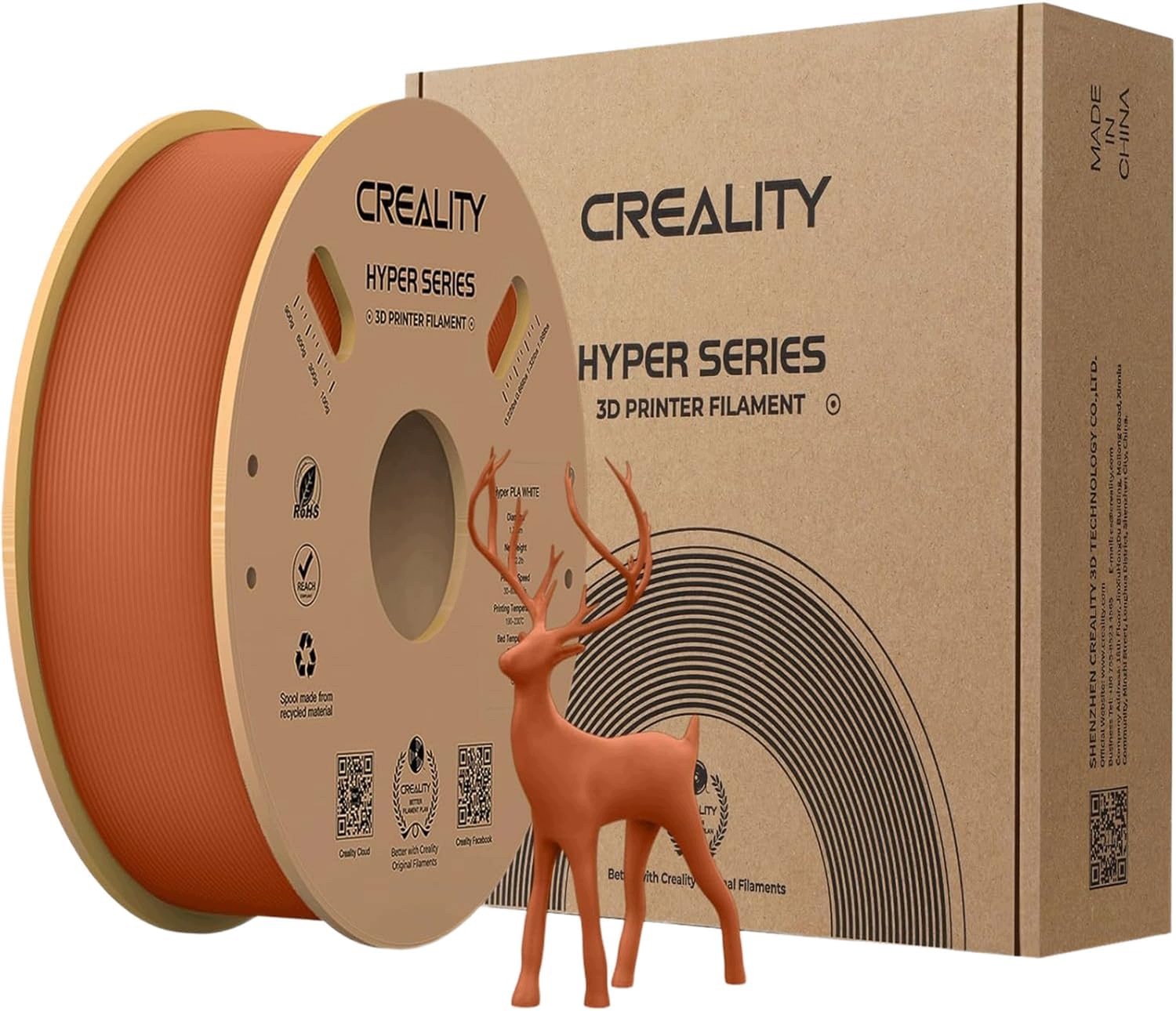 Filament 100 PLA Brązowy (BROWN)