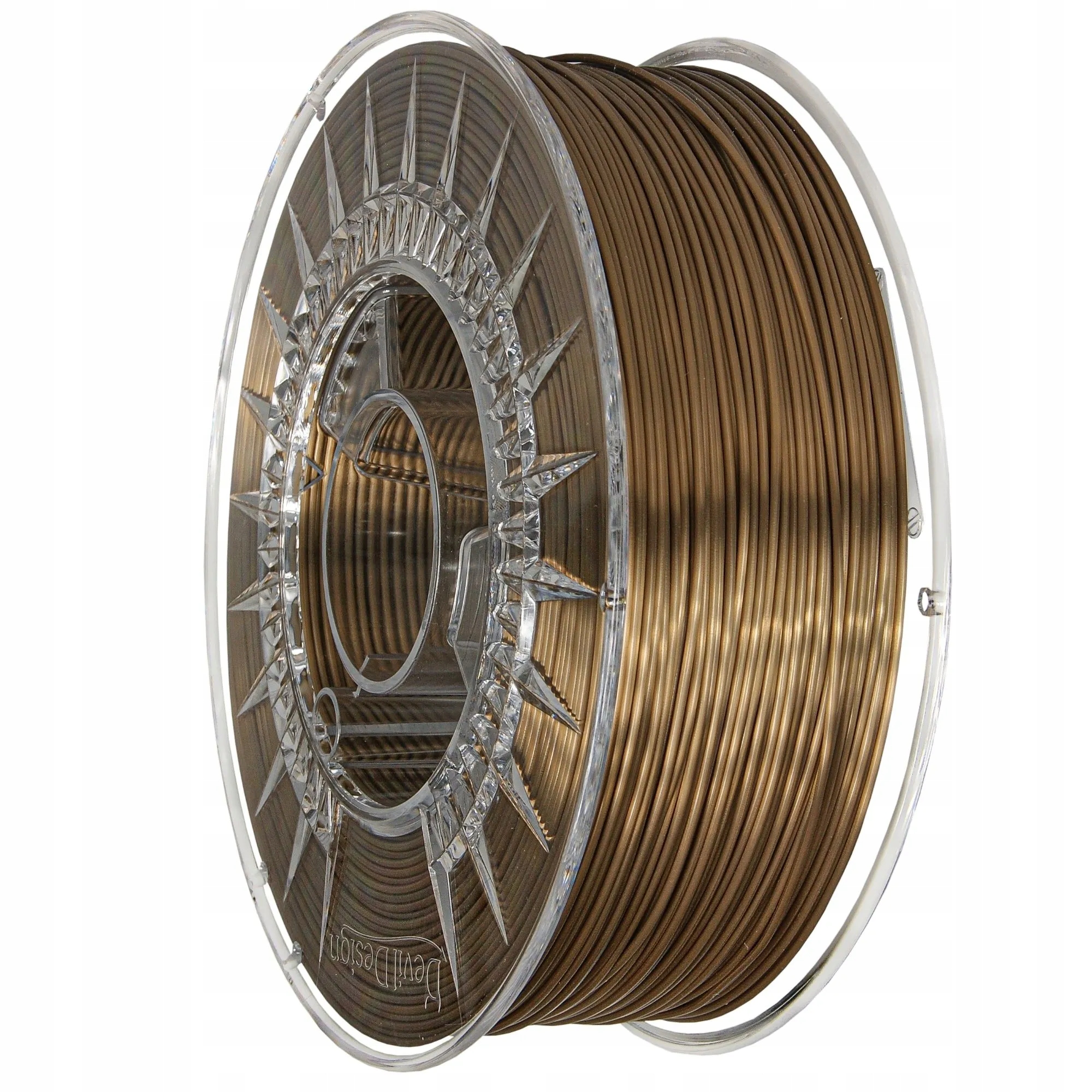 Filament DEVIL DESIGN PETG Brązowy Jedwabny (BROWN SILK)