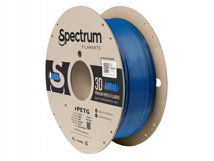 Filament Spectrum PETG Niebieski (BLUE)