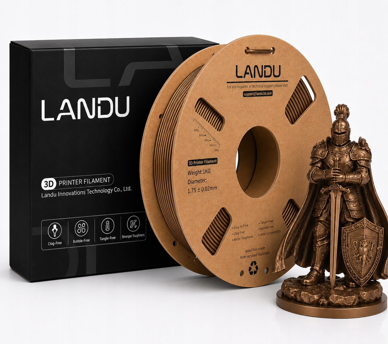 Filament null PLA Złoty (GOLD)
