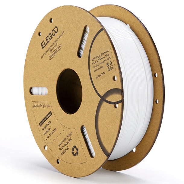 Filament Elegoo PLA Biały (WHITE)