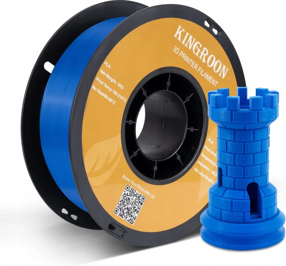 Filament Kingroon PLA Niebieski (BLUE)