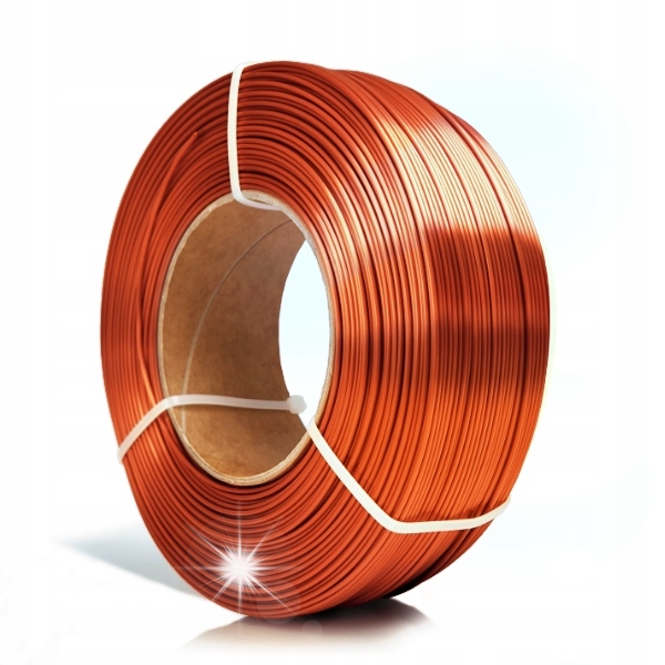 Filament ROSA 3D PLA Brązowy Jedwabny (BROWN SILK)