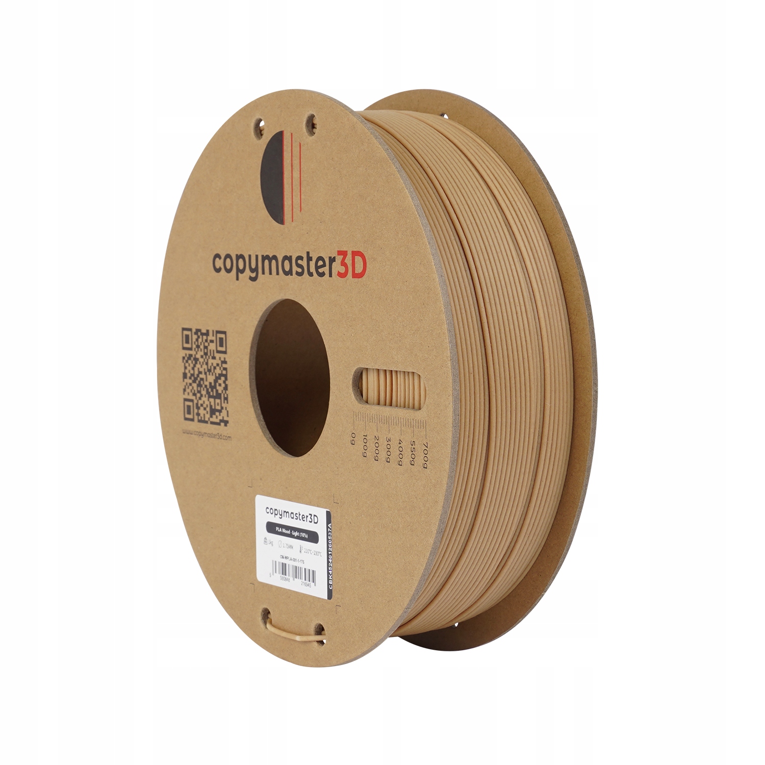 Filament Copymaster3D PLA Brązowy Drewniany (BROWN WOOD)