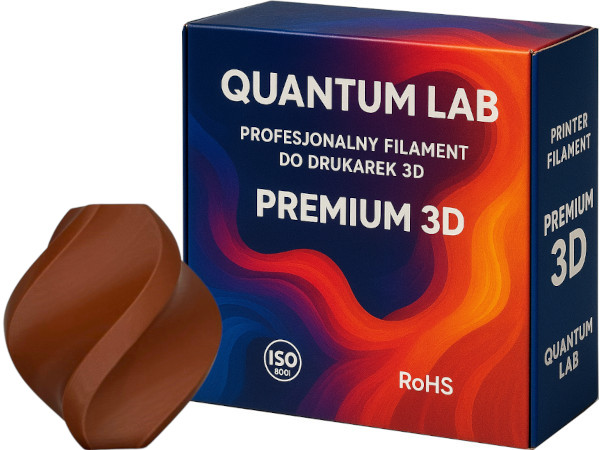 Filament Quantum PETG Brązowy (BROWN)