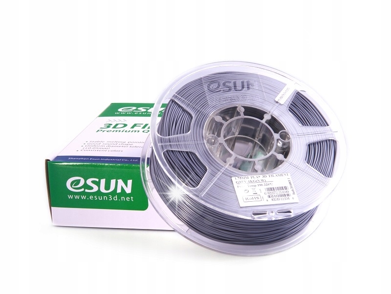 Filament eSUN PLA Plus Szary (GRAY)