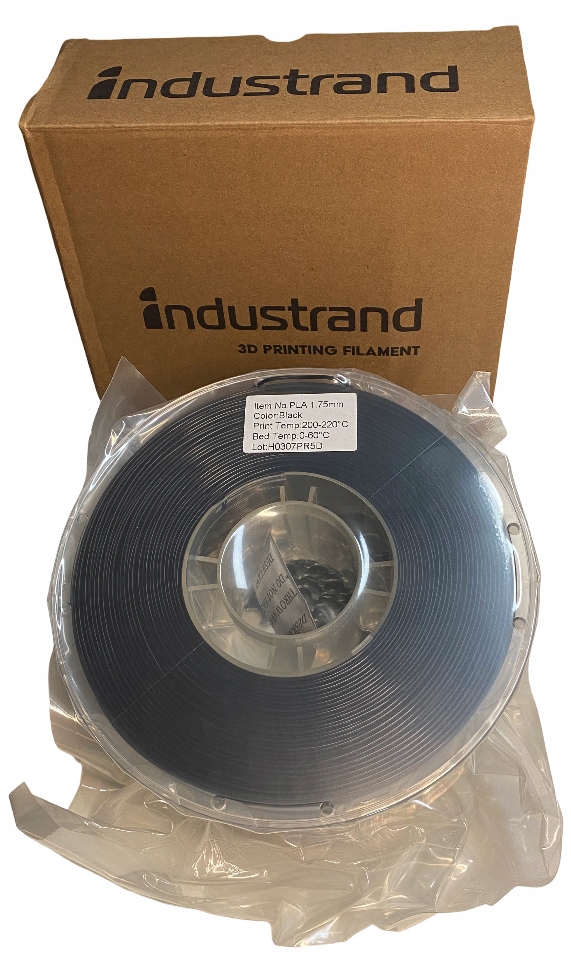 Filament null PLA Czarny (BLACK)