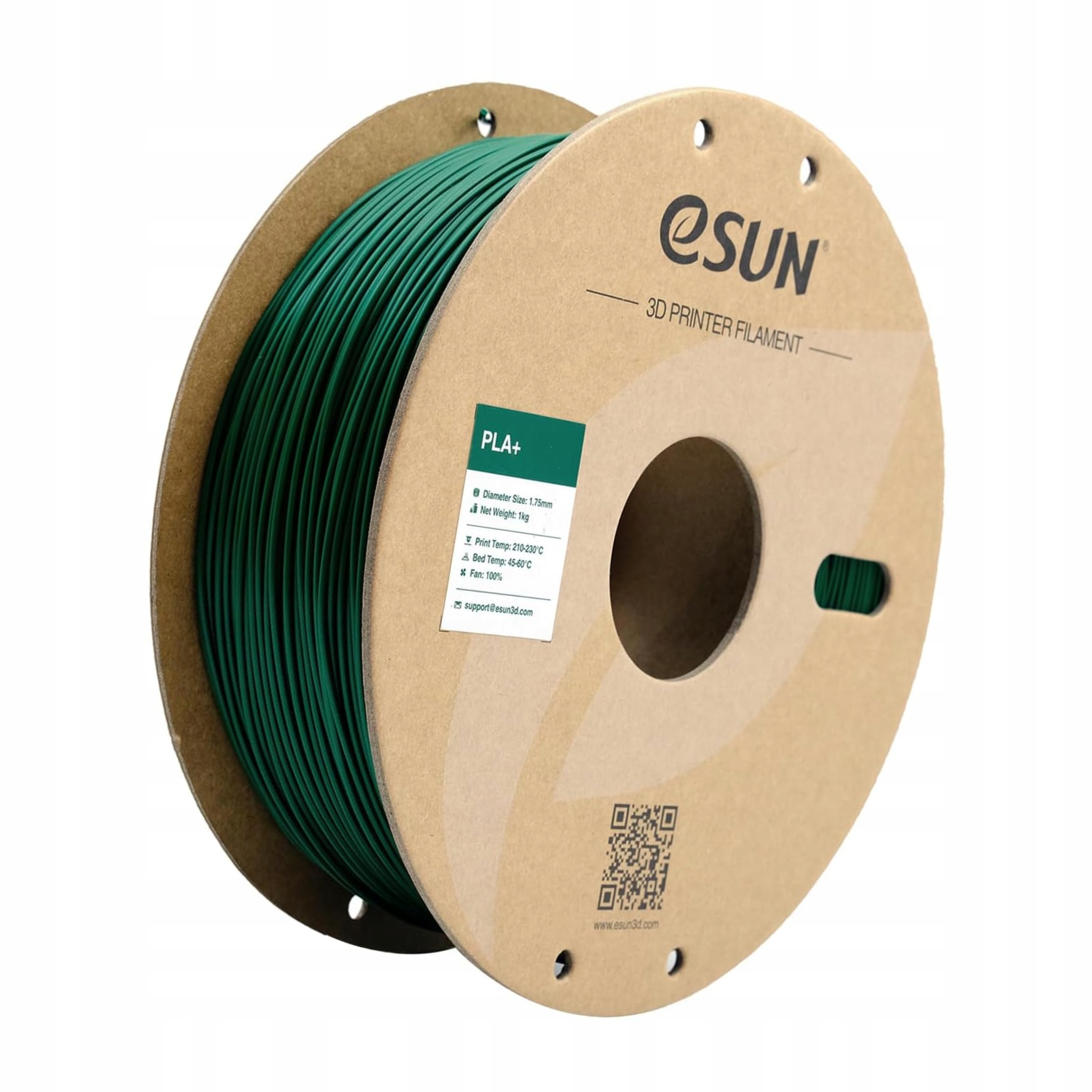 Filament eSUN PLA Plus Zielony (GREEN)