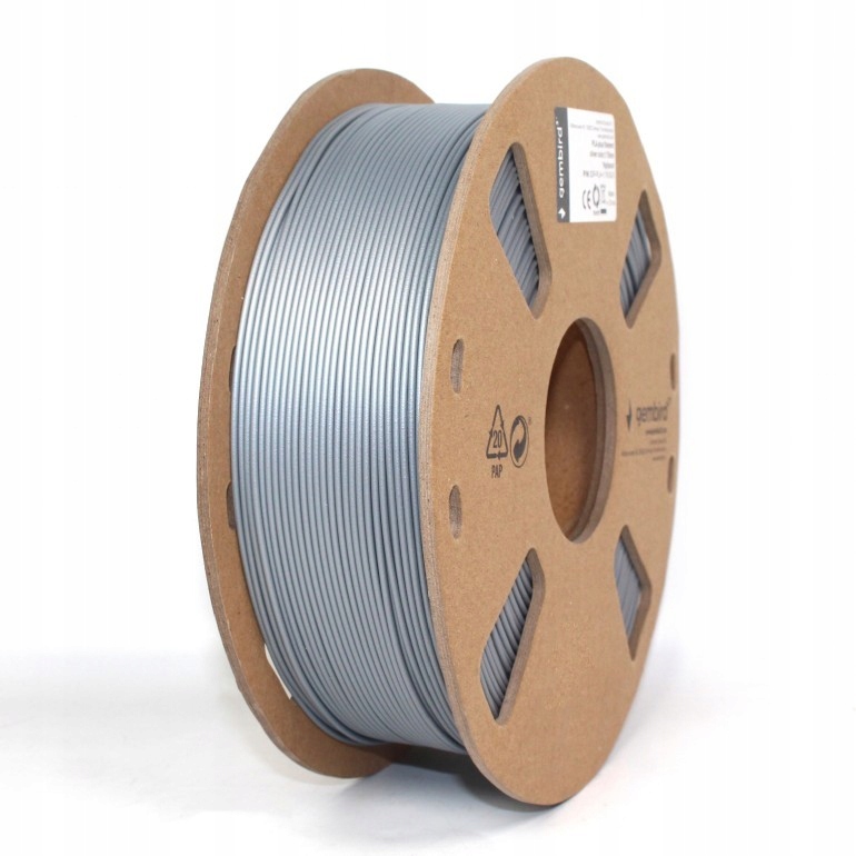 Filament Gembird PLA Srebrny (SILVER)
