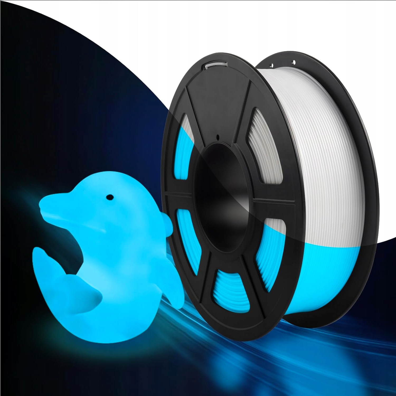 Filament SUNLU PLA Biały (WHITE)